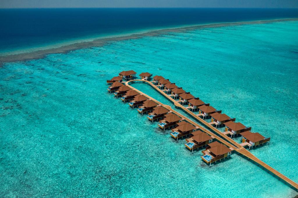 Ignite romance with a 10 Nights Stay at Varu by Atmosphere Water Villa with Pool Maldives and Fairmont Palm Dubai