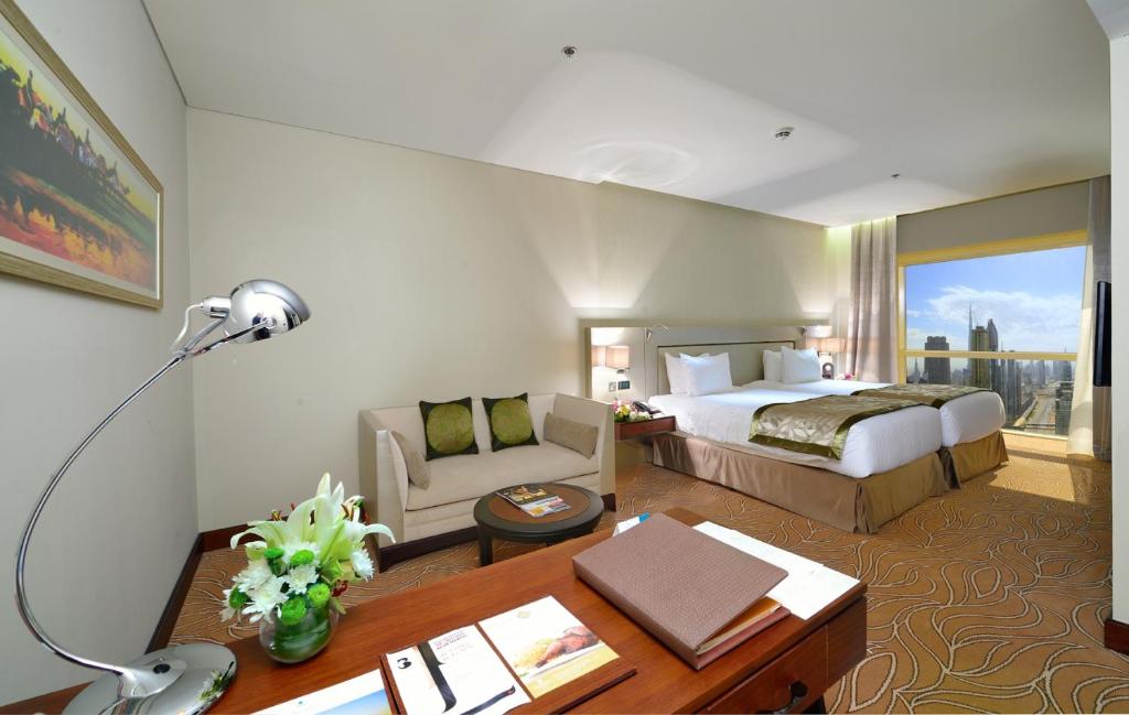 Experince the best new year celebration with a 3-nights stay at Tower Plaza Hotel, Dubai.” with flights & Transfers @ £969 pp