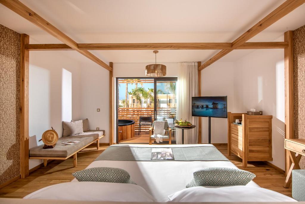 Discover A Heaven of Tranquility: Enjoy 5 Nights at Stella Island Luxury Resort & Spa with Half Board