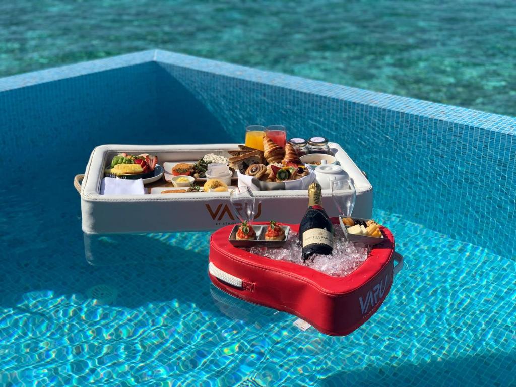 Ignite romance with a 10 Nights Stay at Varu by Atmosphere Water Villa with Pool Maldives and Fairmont Palm Dubai