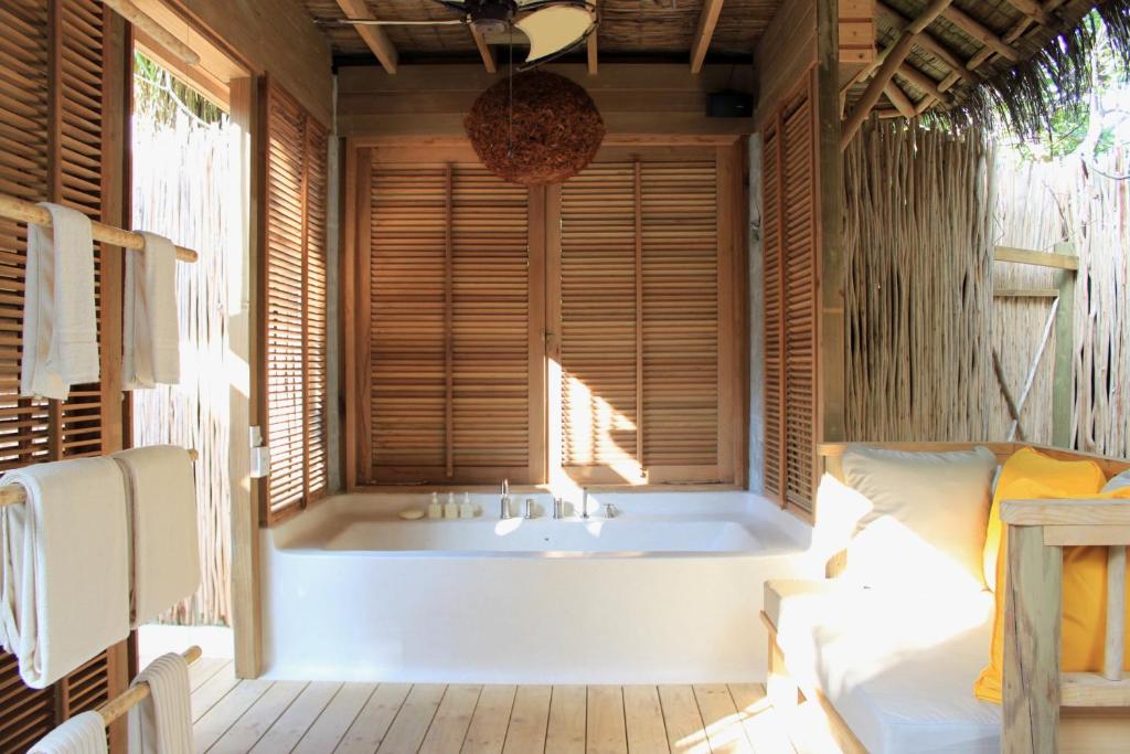 Book Now for Exclusive Offer: 07 Nights stay at Lagoon Water Villa in Six Senses Laamu Maldives with Dine Around Half Board, Flight & Transfers Included just 3649/PP