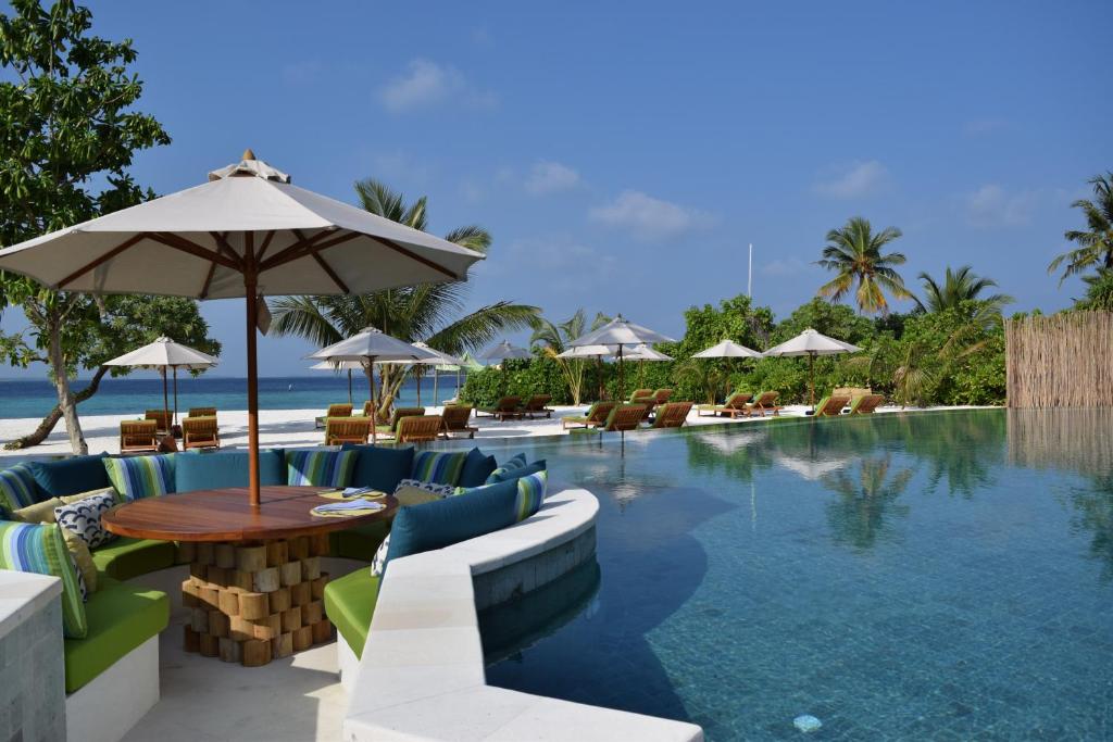 Book Now for Exclusive Offer: 07 Nights stay at Lagoon Water Villa in Six Senses Laamu Maldives with Dine Around Half Board, Flight & Transfers Included just 3649/PP