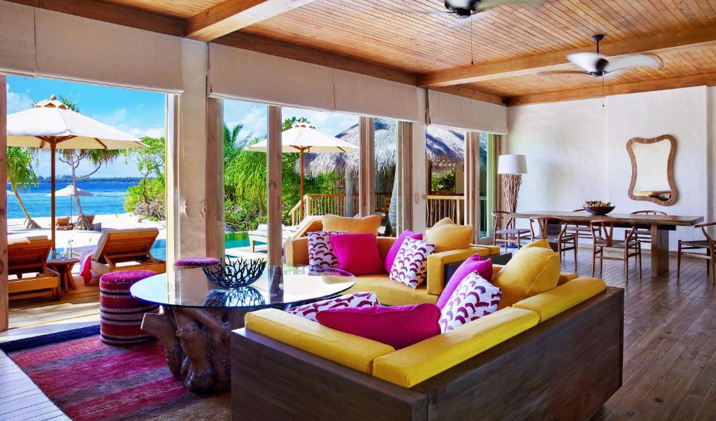 Book Now for Exclusive Offer: 07 Nights stay at Lagoon Water Villa in Six Senses Laamu Maldives with Dine Around Half Board, Flight & Transfers Included just 3649/PP