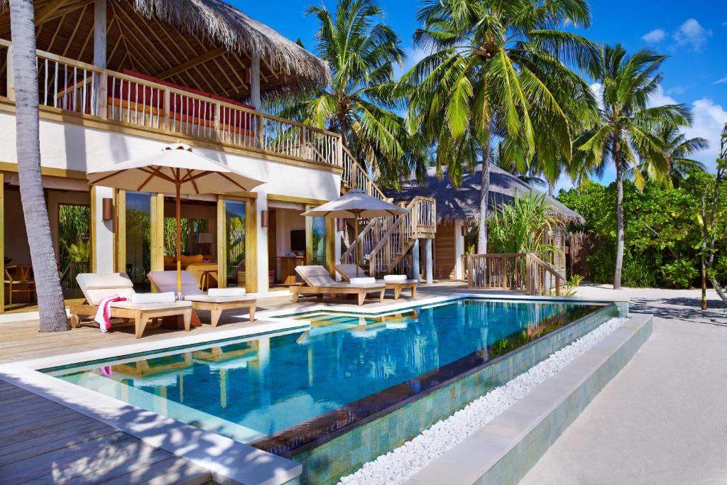 Book Now for Exclusive Offer: 07 Nights stay at Lagoon Water Villa in Six Senses Laamu Maldives with Dine Around Half Board, Flight & Transfers Included just 3649/PP