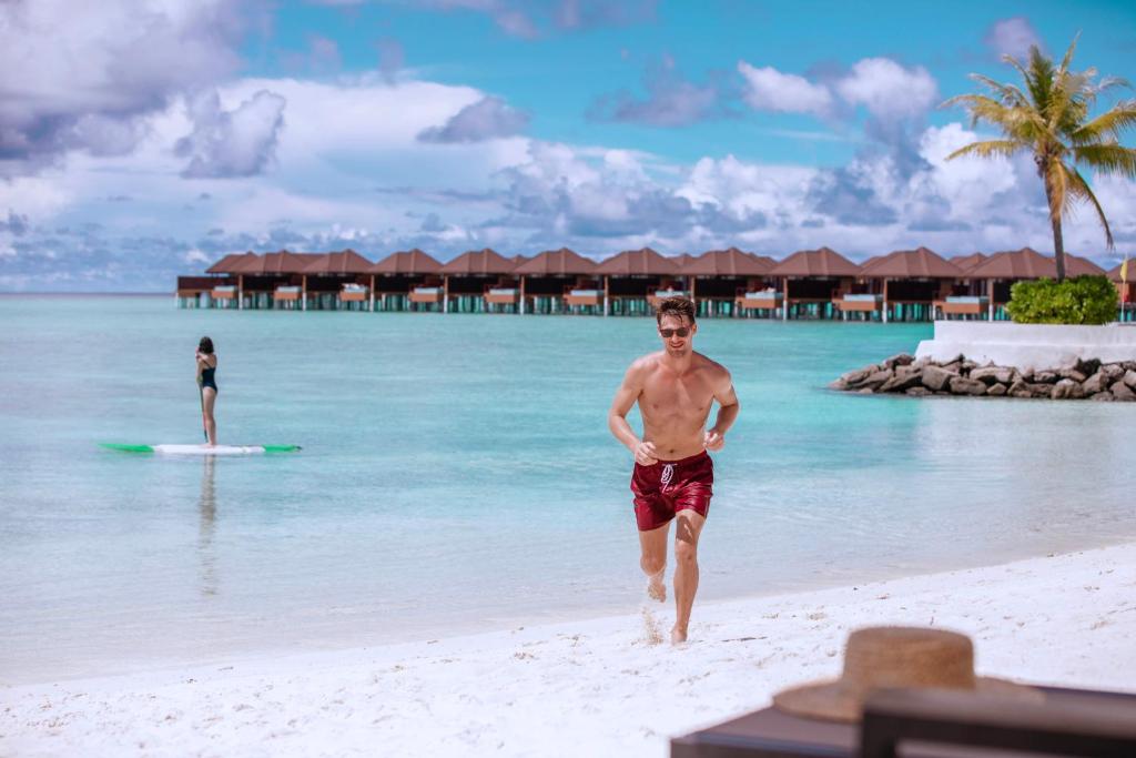 Ignite romance with a 10 Nights Stay at Varu by Atmosphere Water Villa with Pool Maldives and Fairmont Palm Dubai