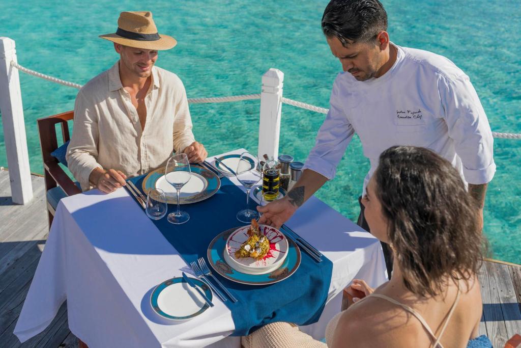 Ignite romance with a 10 Nights Stay at Varu by Atmosphere Water Villa with Pool Maldives and Fairmont Palm Dubai