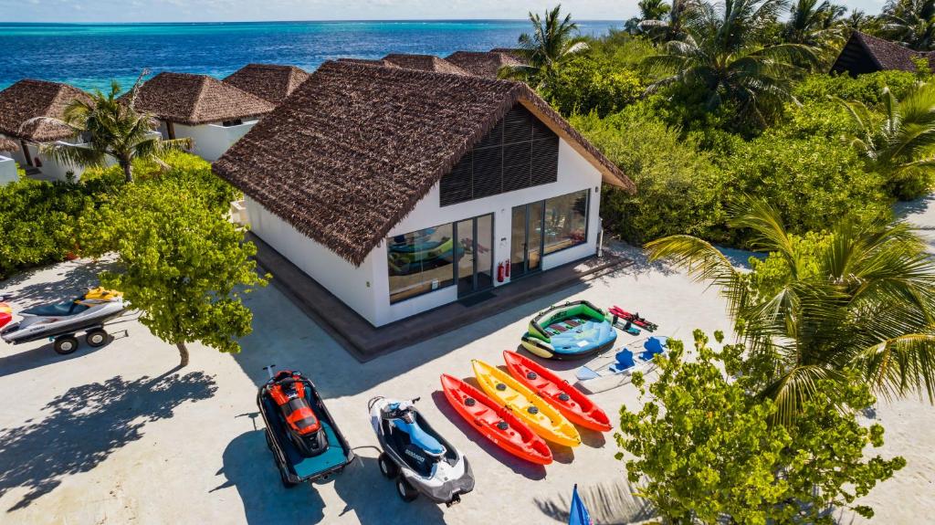 “07 Nights in a Beach Villa at NOOE Maldives Kunaavashi, Maldives”with flights & tranfers