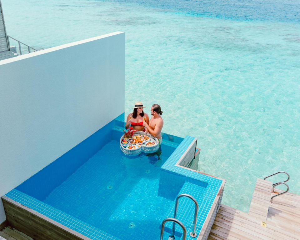 “07 Nights in a Beach Villa at NOOE Maldives Kunaavashi, Maldives”with flights & tranfers