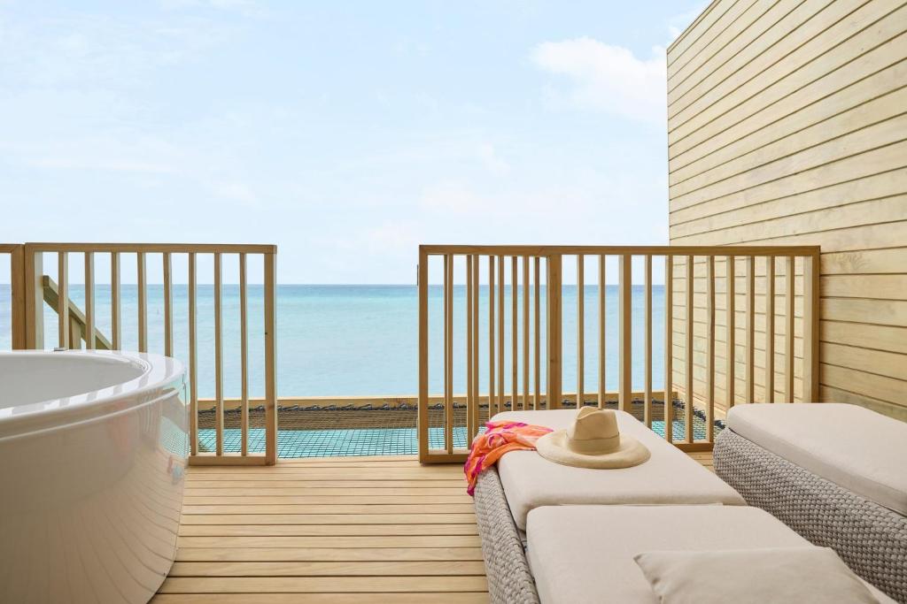 MALDIVES SUNSET OVERWATER POOL VILLA — FOR THE WHOLE FAMILY! 7 NIGHTS • 2 ADULTS + 2 KIDS • ALL-INCLUSIVE MAY 2027 FROM £6,999 PER FAMILY