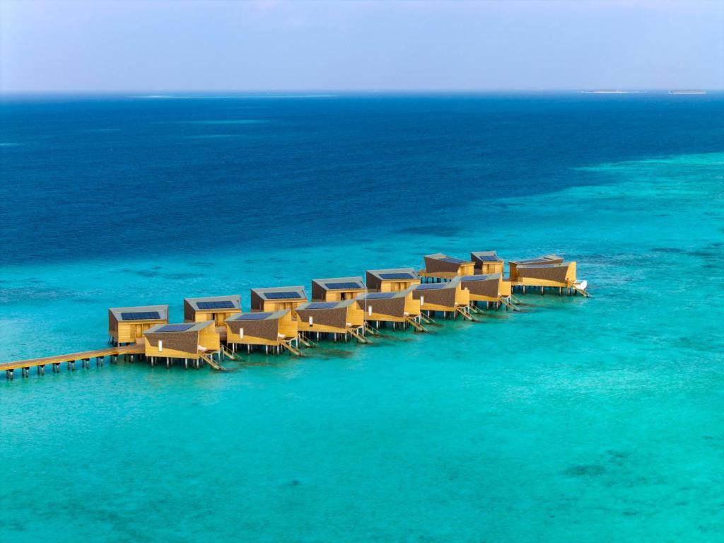 MALDIVES SUNSET OVERWATER POOL VILLA — FOR THE WHOLE FAMILY! 7 NIGHTS • 2 ADULTS + 2 KIDS • ALL-INCLUSIVE MAY 2027 FROM £6,999 PER FAMILY