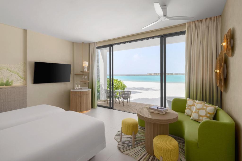 MALDIVES SUNSET OVERWATER POOL VILLA — FOR THE WHOLE FAMILY! 7 NIGHTS • 2 ADULTS + 2 KIDS • ALL-INCLUSIVE MAY 2027 FROM £6,999 PER FAMILY