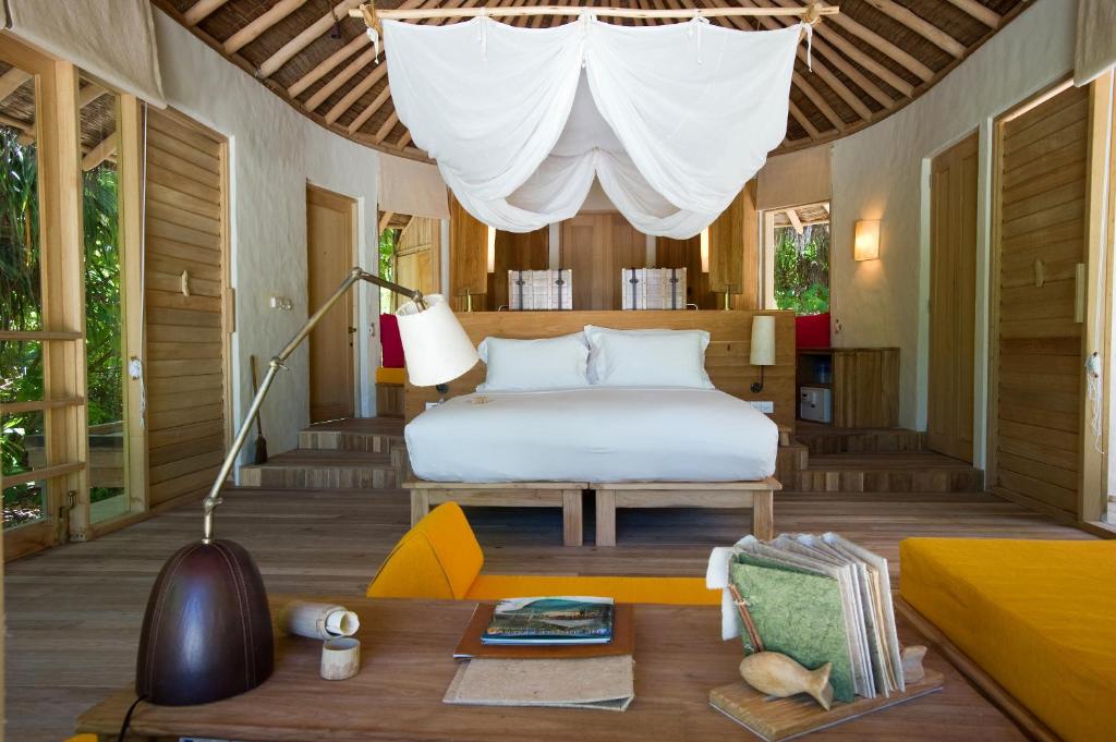 Book Now for Exclusive Offer: 07 Nights stay at Lagoon Water Villa in Six Senses Laamu Maldives with Dine Around Half Board, Flight & Transfers Included just 3649/PP