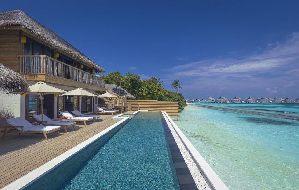 Book Now for Exclusive Offer: 07 Nights stay at Lagoon Water Villa in Six Senses Laamu Maldives with Dine Around Half Board, Flight & Transfers Included just 3649/PP
