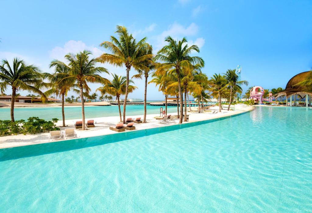 MALDIVES SUNSET OVERWATER POOL VILLA — FOR THE WHOLE FAMILY! 7 NIGHTS • 2 ADULTS + 2 KIDS • ALL-INCLUSIVE MAY 2027 FROM £6,999 PER FAMILY