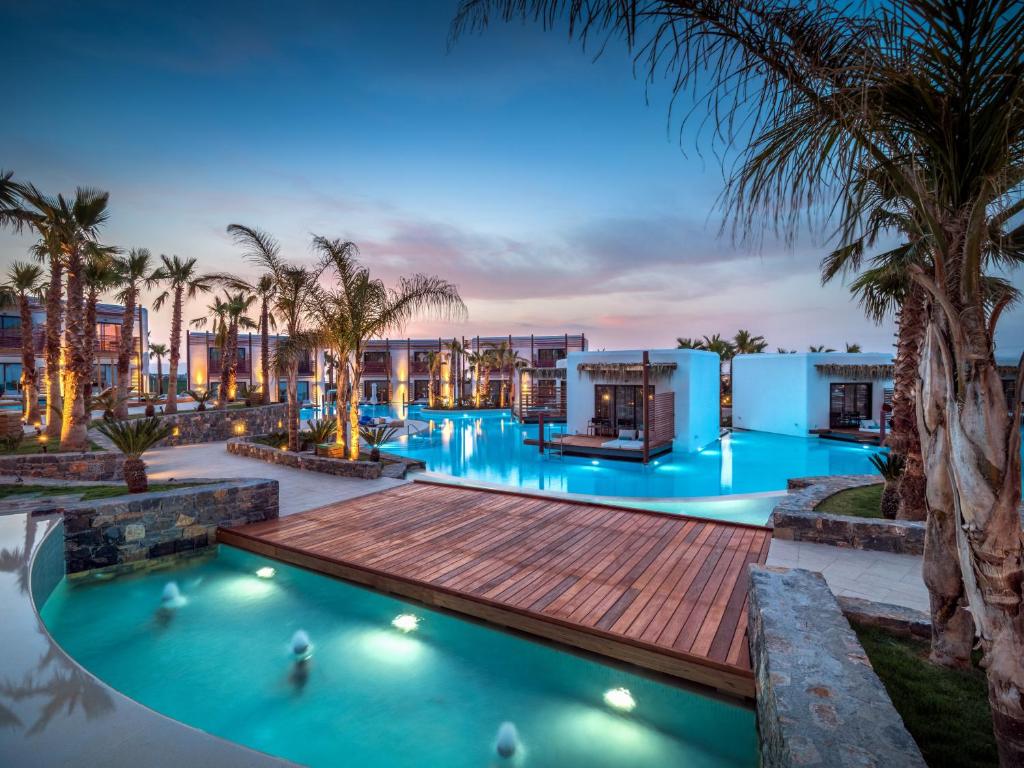 Discover A Heaven of Tranquility: Enjoy 5 Nights at Stella Island Luxury Resort & Spa with Half Board