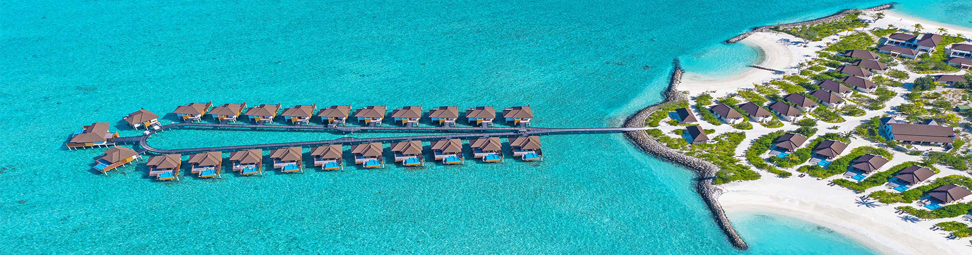 Ignite romance with a 10 Nights Stay at Varu by Atmosphere Water Villa with Pool Maldives and Fairmont Palm Dubai