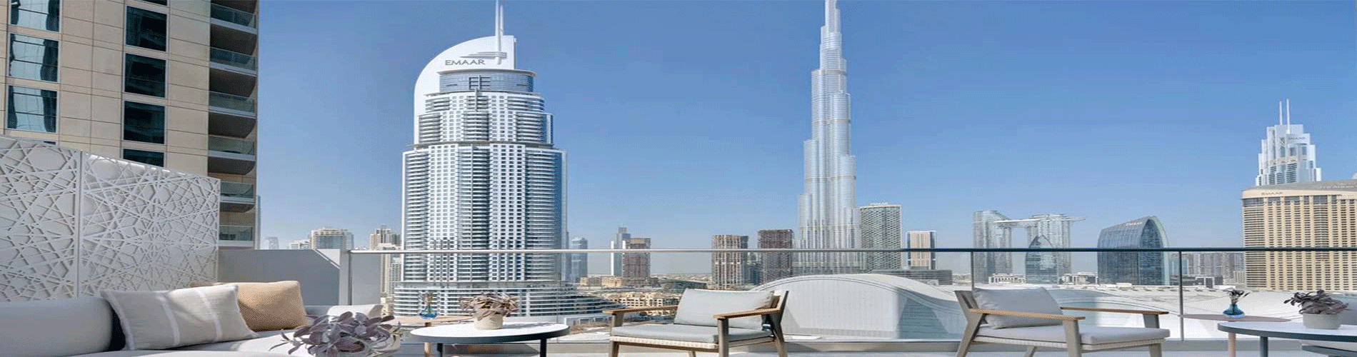 Let the Sunset Serenade you into Blissful 03 Nights at The Address Fountain Views